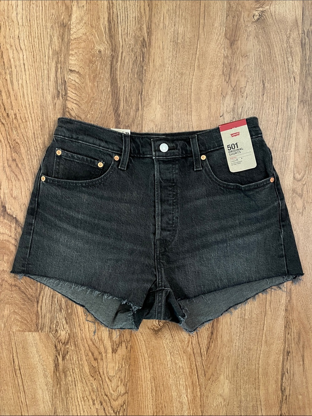 NWT Levi’s 501 Original Denim Shorts